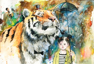 Lora Zombie и ее рисунки