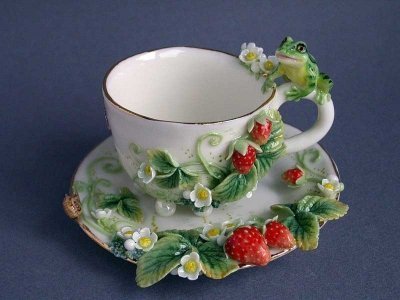 Зотова Елена и ее ручная лепка из фарфора