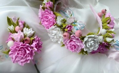 Цветы из фоамирана