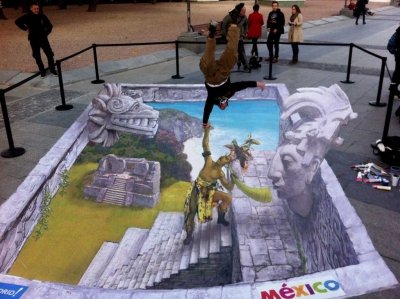 Мадоннари. Картины на асфальте