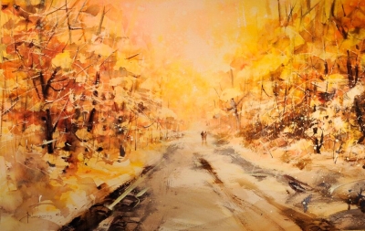 Роланд Палмаэртс и его солнечные акварели