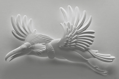 Джефф Нишинака (Jeff Nishinaka) и его бумажные скульптуры