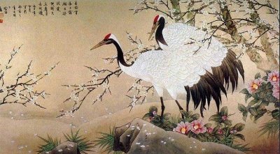 Птицы от художника Лу Дахуа (Lou Dahua)