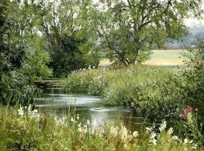 Времена года от английского художника Питера Баркера (Peter Barker)