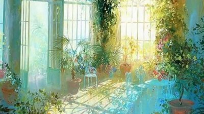 Художник Лоран Парселье и его солнечные картины