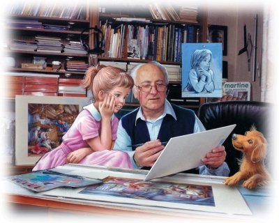 Художник-иллюстратор Марсель Марльер «Пора прекрасного детства»