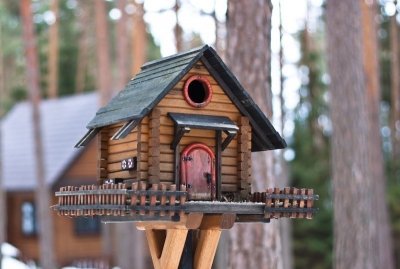 Красивые скворечники для птиц