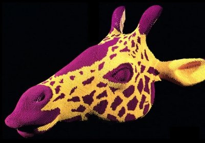 Дэвид Мах и его инсталляции из спичек