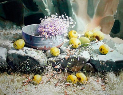 Shin Jong Sik и его прекрасные акварели