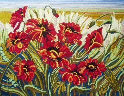 Картины из ниток