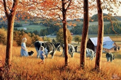 Роберт Дункан и его осенние картины