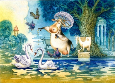 Художники иллюстраторы Непомнящий Дмитрий и Попугаева Ольга