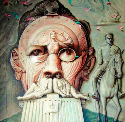 Картины-иллюзии от Октавио Окампо